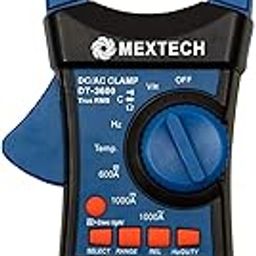 MEXTECH DT3600 True RMS 6000 Counts Dual Display AC/DC 1000A Clamp meter Jaw 51mm-23