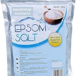 Epsom Salt - 800g, 100% Pure Magnesium Sulphate for Relaxation, Muscle Relief-image-59