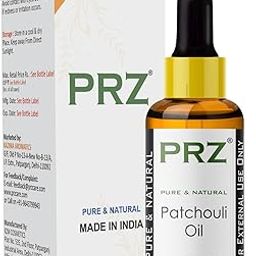PRZ Patchouli Essential Oil - Pure Natural & Therapeutic Grade Oil for Aromatherapy, Skin Care & Hair Care, 30 ml-image-34