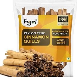 FYN Ceylon Cinnamon Sticks (100g) - Authentic True Sri Lankan Dalchini Quills Roll | World's Finest | Low Coumarin | Helps with Weight Loss-10