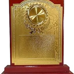 Be Win Wooden Red Rectangle 10X7 in Momentos with in Gold Foil for Sports Event, Functions & Other Events-image-22