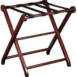 Wooden Luggage Rack with Shelf for Shoes, Accessories, Strong Bearing Sturdy Storage Free Space Wood Suitcase Rack Sheesham Wood Luggage Stand for Bedroom Hotel Guest Room with Solid Leg Quality A15-image-93