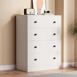 Chestify Furniture MDF6-Drawers Solid MDF Wood Chest of Drawers Sideboard Cabinet for Stylish Living Rooms and Bedrooms. Ideal Home Storage Solution & Decor Accent (Boston, White)-picture-7
