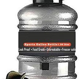 Rhonnium™ IX-31 Gallon Bottle 1.5 L with Mixer Ball and Strainer 600ML PET Black-image-73