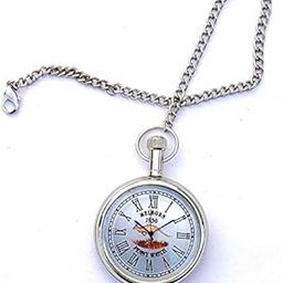 Classic Nickle Melborn - 1930 Penny Watch Dial (Sky Blue Color - Antique Pocket Gandhi Watch Royal Look Indian Handicraft Gift Item-image-87