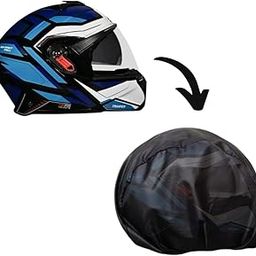 LUMA - Black Polyester Helmet Bag/Cover | Dustproof, Waterproof, and Scratch-Resistant Helmet Protector for Motorcycle Helmets, Helmets-22