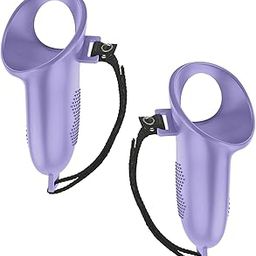 Handle Controller Grips Cover with Rocker Cap Skin Friendly Protective Cover Purple | PC & Console VR Headsets-99