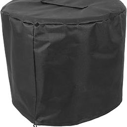 Kisangel Fire Pit Cover Heavy Duty Oxford Cloth for Patio Fireplaces Versatile Portable Easy to Store Weather Resistance-image-24