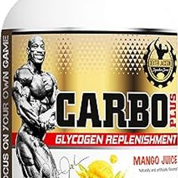 Dexter Jackson Carbo Plus | Mango Juice Flavor | 2268g, 5 lbs - 91 Servings | Premium Carbohydrate Blend for Endurance & Muscle Recovery | Fast Absorption | Energy Boost-15