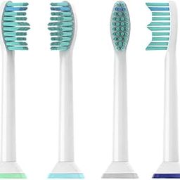 MAYCREATE® 4Pcs Toothbrush Replacement Heads for Philips Sonicare Soft Dupont Bristles Electric Toothbrush Replacement Suitable for Philips Sonicare Toothbrush-18