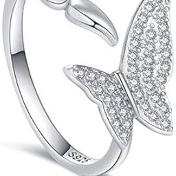 Whisper-soft allure Pleasing Butterfly Casual Everyday Ring for Women & Girls-image-73