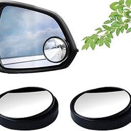 Humbleye 360° Adjustable Car Blind Spot Mirror – HD Convex Mirror for Enhanced Driving Safety, Easy Parking, and Lane Changes-0