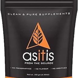 AS-IT-IS Nutrition BCAA 100% Pure Powder Pre/Post Workout Supplement -Pack of 250 grams-12