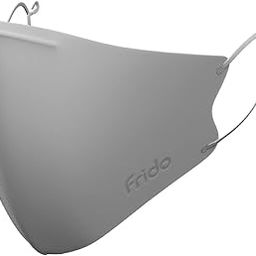 Frido ULTIMATE PRO Copper Masks with Adjustable Ear Loops and Nose Clip, Copper Treated Layer, Breathable and Washable Mask for Men and Women, Made in South Korea, Medium- Metallic Grey (Pack of 1)-27