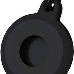 CALANDIS Silicone Protective Cover Hanging Buckle for Airtags Locator Black-image-13
