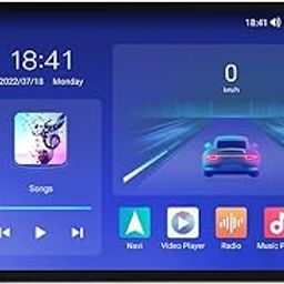 4+64GB Android 12 Double Din Universal Car Radio 10.36 inch 2K 2000x1200 Touch Screen Car Stereo, GPS Navigation for Car with Wliress/Wired Car-play & Android Auto, Smart Voice Control, DSP, Rear View-12