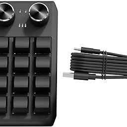CALANDIS™ Mechanical Keyboard Non Slip RGB LED 12 Key for Laboratories Music Designers Black | Keyboards & Keypads | Keyboards, Mice & Pointers-68