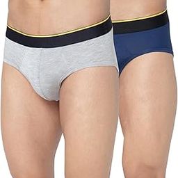 Men's Solid Micro Modal Briefs Underwear | Ultra Soft & Breathable | Combo Pack of 2-image-33
