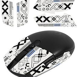 Mouse Grip Tape for Lo gitech G102/G304 Gaming Mouse Skin, Pre-Cutted Self-Adhesive Mouse Grip Tape Fashion Sweat-Proof Mouse Grip Tape (Mouse is not Included)-13