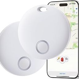 Eelexa Smart Tag, Air Tracker Luggage Tracker, Works with Apple Find My (iOS Only), Item Locator for Key, Luggage, Backpack, Wallet, IP67 Waterproof, 2 Pack-image-57