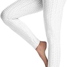 Women Stretchable Bubble Self Design High Waist Activewear Sportwear Dry Fit Leggings Yoga Pants Gym Workout Tight Leggings-image-87