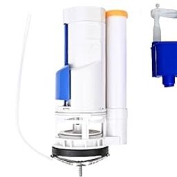 BHANMATI SANITARY ITEMS Flush Repair Kit Plastic Water-Saving Toilet Repair Kit, Dual Flush Valve-Siphon, 8.26 Inch, 6-8" Adjustable Fill Valve, 60 mm ABS Push Button (USE FOR SINGLE PEICE) Set of 1-image-37