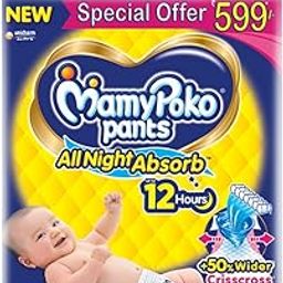 MamyPoko Pants All Night Absorb Baby Diapers, Small (S), 60 Count 4-8 kg, 1255 Grams-image-45
