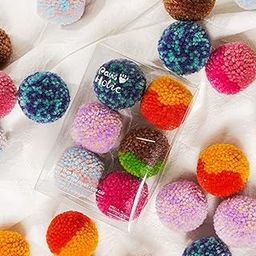 Forhomelife Cat Balls, Toy, Felt Balls, Indoor Cats, Corokoro Balls, Pom Pom Balls, Cat Colored Bouncy Balls, Eliminates Lack of Exercise, For Playing Cats, Single Play, Set of 6-image-25