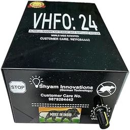 Shyam Innovations Ultrasonic Rat, Rodent & Lizard Repellent with Adjustable Frequency (VHF0:24), Outdoor Pest Control for Garden, Factory, Warehouse, Non-Toxic Electronic Repelled-27