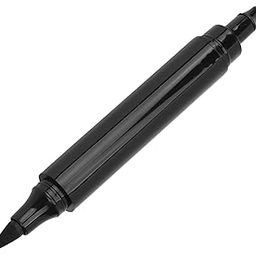 Beard Pencil Filler, Barber Styling Pen Sweat Proof 2 In 1 Large Double Headed Black for Gentleman for Salon-12