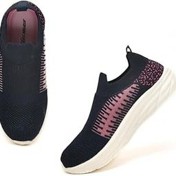 Women's Lightweight Slip-On Walking Shoes – Comfortable Running, Gym, Training & Casual Footwear for Women & Girls-image-23