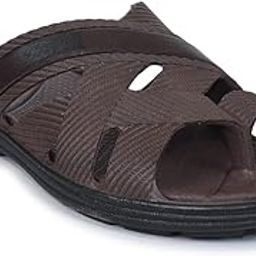 Mens Brown Slippers-image-22