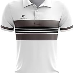 TRIUMPH Men's Sublimated Golf Tshirt White-image-8