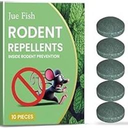SRUY Rat & Mouse Repellent for Car – Peppermint Oil Formula | Protects Engine Wires in Cars, Bikes & Trucks | No-Kill Rodent Controller Pills for Indoor & Outdoor Use(pack of 1(10 tablet))-image-86