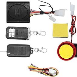 Universal 12v Alarm for HJG 12v Security Alarm System with Dual Remote Control Engine Start for Motorcycle Motorbike Scooter-4