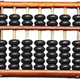 Fashion My Day 13 Digits Rods Chinese Wood Bead Arithmetic Abacus Black Beads-image-8