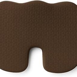 Frenzzo Non-Slip Orthopedic Coccyx Seat Cushion for Tailbone & Sciatica Pain Relief Hip Support-image-94