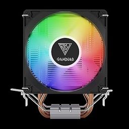 GAMDIAS Boreas E1 210 LITE CPU AIR Cooler with Rainbow LED Lightning Fan - Black | Support LGA1700/1151/1150/1155/1156/1200/AM5/AM4/AM3 Motherboard | Low INTERFRENCE Bracket | 34.6 CFM AIR Flow-image-75