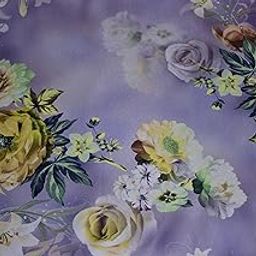 Heavy Satin Digital Printed | Soft & Smooth Fabric | Suitable for Garments | Piecs Length 2.5 Meter & Width 56 inches Multicolor-image-15