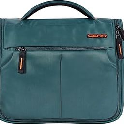 Sauve Toilet Kit Bottle.Green-Orange Toiletry Bag with wall hanger loop (ACCSUVEKT4406)-image-56