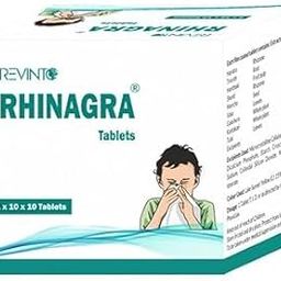 Rhinagra Tablets for Nasal Congestion Relief Revinto | Cold & cough | 100 Tablets-image-38