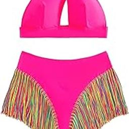 CALANDIS™ Womens Bikini Set Padded Cup Bra Beachwear for Swimming Pool Vacation Travel L | Womens Clothing-picture-18