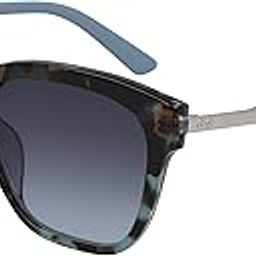 Gradient Square Women Sunglasses - (Ck 19524 454 55 S |55| Blue Color Lens)-10