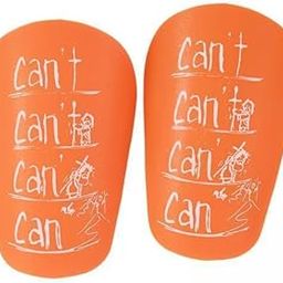 THE STYLE SUTRA® 3x2Pcs Mini Soccer Shin Guards Leg Protection for Outdoor Sports Football Game Orange 10cmx6cm | Sporting Goods | Team Sports | Soccer | Clothing, Shoes & Accessories-image-67