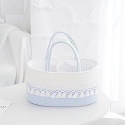Cotton-Diaper Baby Products Caddy|Baby Bags For Newborn|Diaper Caddy Bag Organizer Large Capacity(31 * 20 * 20Cm)|Nursery Storage Bin And Car Organizer For Diapers And Baby Wipes-1pc-image-98