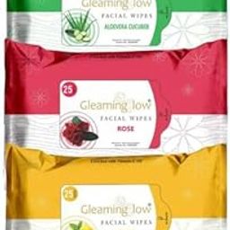 Refreshing Face Wipes for Women's - 25 Tissues (each), Pack of 3-26