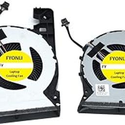 FYONLI GPU & CPU Fan for Hp Pavilion Gaming 15-CX0141TX-16