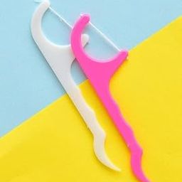 20 Pcs Disposable Oral Gum Teeth Clean Floss Thread Dental Nylon Wire Flossers Plastic Tooth Picks-image-98
