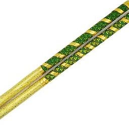 ME & YOU Wooden Dandiya Sticks for Dance/Navaratri and Diwali Garba,Sticks with Gloden Lace for Adult (Pair of 1) 2 Sticks-image-37