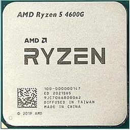 DSPDVWOW CPU Processor AMD Ryzen 5 4600G New R5 4600G CPU 3.7 GHz 6-Core 12-Thread 3.7GHz TDP 65W Processor 7NM L3=8M L2=3M for AM4 DDR4 Motherboard, LHY666-2